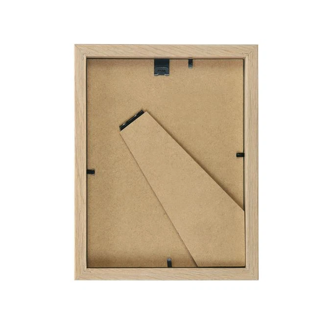 MDF Frame Back View with Easel Stand and Wall Hangers